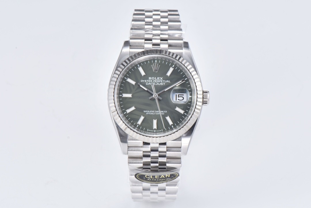 Top-quality palm leaf Rolex 36mm Datejust